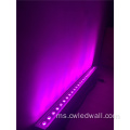 24pcs 4in1 LED dinding mencuci bar pencahayaan luaran
